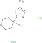 4-(4-Methyl-1H-imidazol-2-yl)oxan-4-amine dihydrochloride