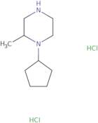 1-Cyclopentyl-2-methylpiperazine dihydrochloride