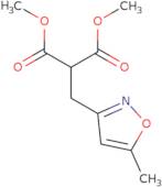 1,3-Dimethyl 2-[(5-methyl-1,2-oxazol-3-yl)methyl]propanedioate