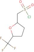 [5-(Trifluoromethyl)oxolan-2-yl]methanesulfonyl chloride