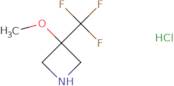 3-Methoxy-3-(trifluoromethyl)azetidine hydrochloride