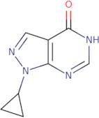 1-Cyclopropyl-1H,4H,5H-pyrazolo[3,4-d]pyrimidin-4-one