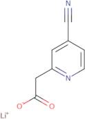 2-(4-cyanopyridin-2-yl)acetate lithium (I)