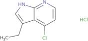 4-Chloro-3-ethyl-1H-pyrrolo[2,3-b]pyridine hydrochloride