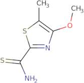 4-Methoxy-5-methyl-1,3-thiazole-2-carbothioamide