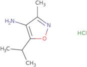 3-Methyl-5-(propan-2-yl)-1,2-oxazol-4-amine hydrochloride