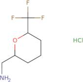 1-[6-(Trifluoromethyl)oxan-2-yl]methanamine hydrochloride