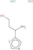 3-Amino-3-(1,3-thiazol-5-yl)propan-1-ol dihydrochloride