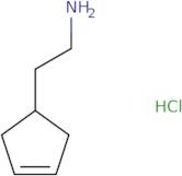 2-(Cyclopent-3-en-1-yl)ethan-1-amine hydrochloride