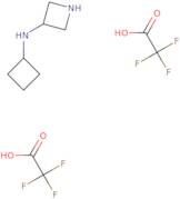 N-Cyclobutylazetidin-3-amine, bis(trifluoroacetic acid)