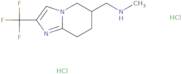 Methyl({[2-(trifluoromethyl)-5H,6H,7H,8H-imidazo[1,2-a]pyridin-6-yl]methyl})amine dihydrochloride