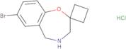 7-Bromo-4,5-dihydro-3H-spiro[1,4-benzoxazepine-2,1'-cyclobutane] hydrochloride