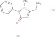 5-(Aminomethyl)-1-methyl-2-phenyl-2,3-dihydro-1H-pyrazol-3-one dihydrochloride