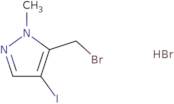 5-(Bromomethyl)-4-iodo-1-methyl-1H-pyrazole hydrobromide