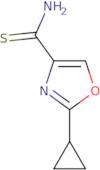 2-Cyclopropyl-1,3-oxazole-4-carbothioamide