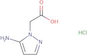 2-(5-Amino-1H-pyrazol-1-yl)acetic acid hydrochloride