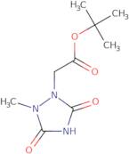 tert-Butyl 2-(2-methyl-3,5-dioxo-1,2,4-triazolidin-1-yl)acetate