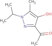 1-[4-Hydroxy-5-methyl-1-(propan-2-yl)-1H-pyrazol-3-yl]ethan-1-one