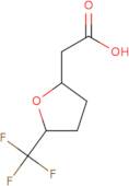 2-[5-(Trifluoromethyl)oxolan-2-yl]acetic acid