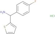 (4-Fluorophenyl)(thiophen-2-yl)methanamine hydrochloride