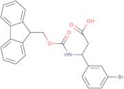 3-(3-Bromophenyl)-3-{[(9H-fluoren-9-ylmethoxy)carbonyl]amino}propanoic acid