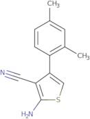 2-Amino-4-(2,4-dimethylphenyl)thiophene-3-carbonitrile