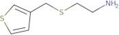 2-[(Thiophen-3-ylmethyl)sulfanyl]ethan-1-amine