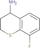 8-Fluoro-3,4-dihydro-2H-1-benzothiopyran-4-amine