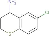 6-Chloro-3,4-dihydro-2H-1-benzothiopyran-4-amine