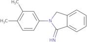 2-(3,4-Dimethylphenyl)-2,3-dihydro-1H-isoindol-1-imine