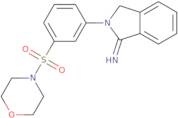 2-[3-(Morpholine-4-sulfonyl)phenyl]-2,3-dihydro-1H-isoindol-1-imine