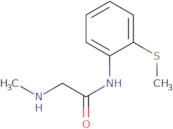 2-(Methylamino)-N-[2-(methylsulfanyl)phenyl]acetamide