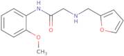 2-[(Furan-2-ylmethyl)amino]-N-(2-methoxyphenyl)acetamide