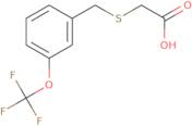 2-({[3-(Trifluoromethoxy)phenyl]methyl}sulfanyl)acetic acid