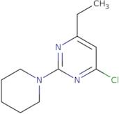 4-Chloro-6-ethyl-2-piperidin-1-ylpyrimidine