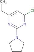 4-Chloro-6-ethyl-2-pyrrolidin-1-ylpyrimidine