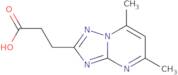 3-(5,7-Dimethyl[1,2,4]triazolo[1,5-a]pyrimidin-2-yl)propanoic acid