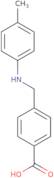 4-[(4-Methylanilino)methyl]benzoic acid