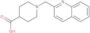 1-(Quinolin-2-ylmethyl)piperidine-4-carboxylic acid