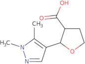 2-(1,5-Dimethylpyrazol-4-yl)oxolane-3-carboxylic acid