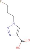 1-(3-Fluoropropyl)-1H-1,2,3-triazole-4-carboxylic acid