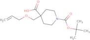 1-[(tert-Butoxy)carbonyl]-4-[(prop-2-en-1-yloxy)methyl]piperidine-4-carboxylic acid