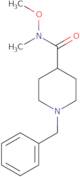 1-Benzyl-N-methoxy-N-methylpiperidine-4-carboxamide