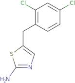 5-[(2,4-Dichlorophenyl)methyl]-1,3-thiazol-2-amine