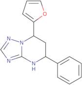 7-Furan-2-yl-5-phenyl-4,5,6,7-tetrahydro-[1,2,4]triazolo[1,5-a]pyrimidine