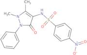 2,3-dimethyl-4-(((4-nitrophenyl)sulfonyl)amino)-1-phenyl-3-pyrazolin-5-one