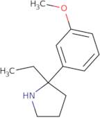 2-Ethyl-2-(3-methoxyphenyl)pyrrolidine