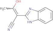 2-(2,3-Dihydro-1H-1,3-benzodiazol-2-ylidene)-3-oxobutanenitrile