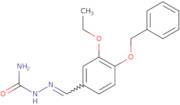 4-(Benzyloxy)-3-ethoxybenzaldehyde semicarbazone