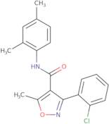 N-(2,4-dimethylphenyl)(3-(2-chlorophenyl)-5-methylisoxazol-4-yl)formamide